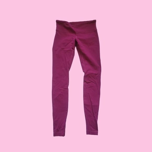 Pink Work Out Pants by lululemon - Picture 1 of 4
